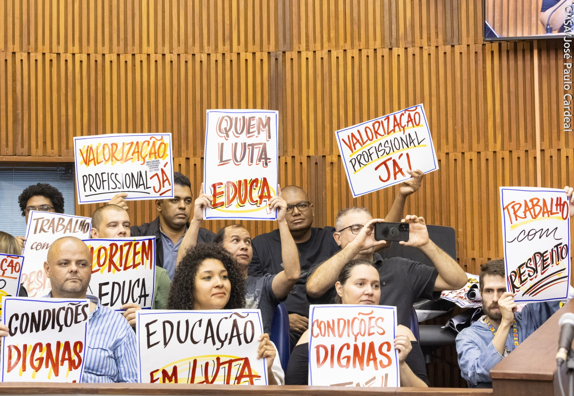 Imagem de Luta do Sindserv junto com os servidores: Vereadores vão criar Comissão de Educação Inclusiva
