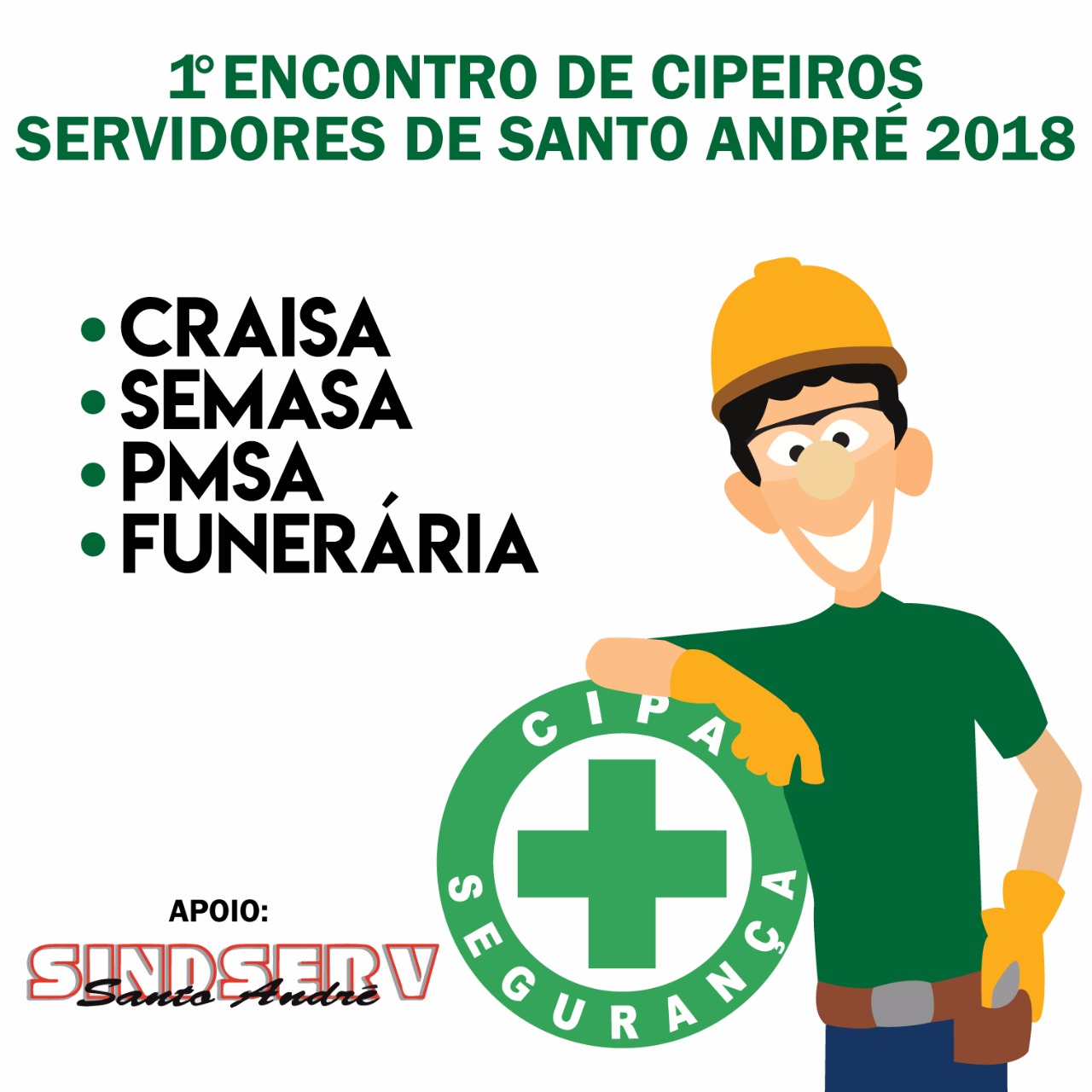Imagem de 1º Encontro dos Servidores Cipeiros de Santo André acontece nesta sexta-feira (27) 