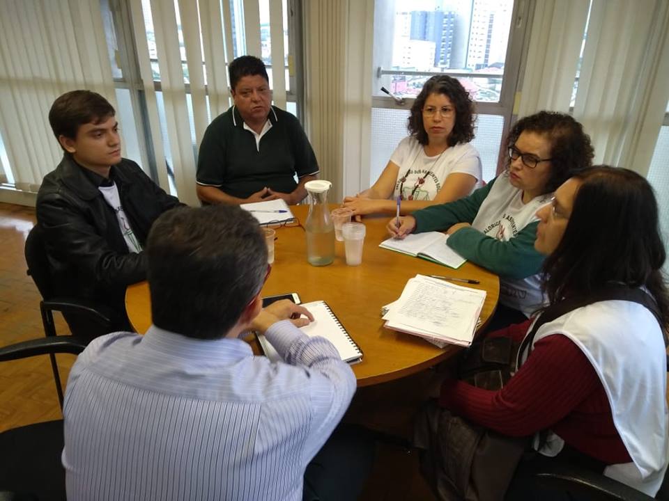 Imagem de Reclassificação já! Sindserv Santo André participa de reunião com representantes do governo 
