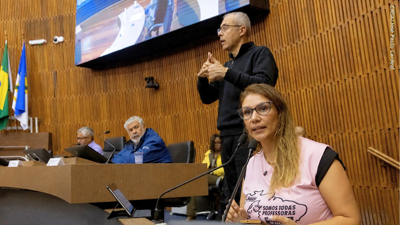 Imagem de Sindserv Santo André pede apoio dos vereadores para cumprimento da lei que reconhece ADIs como professores