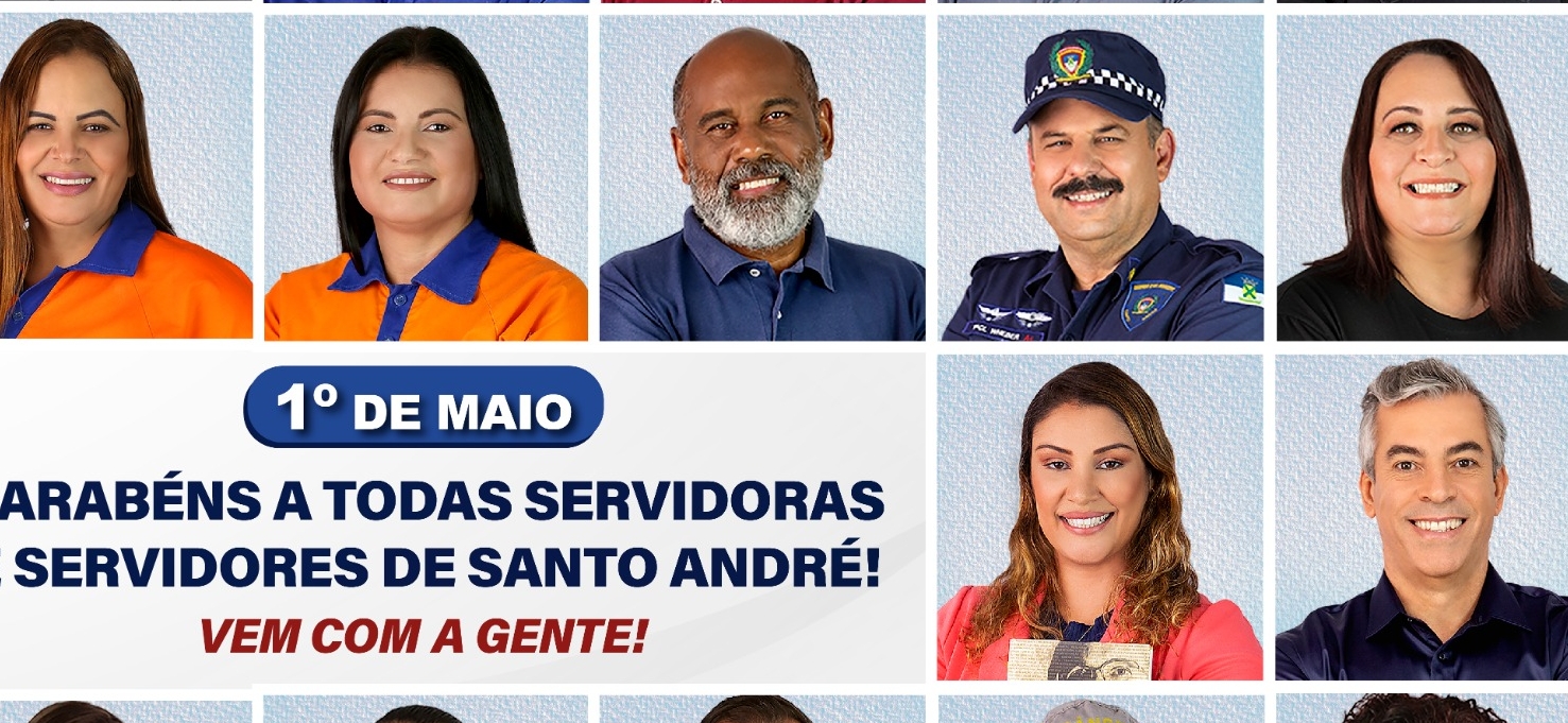 Imagem de 1º de Maio: Sindserv parabeniza servidoras e servidores de Santo André 