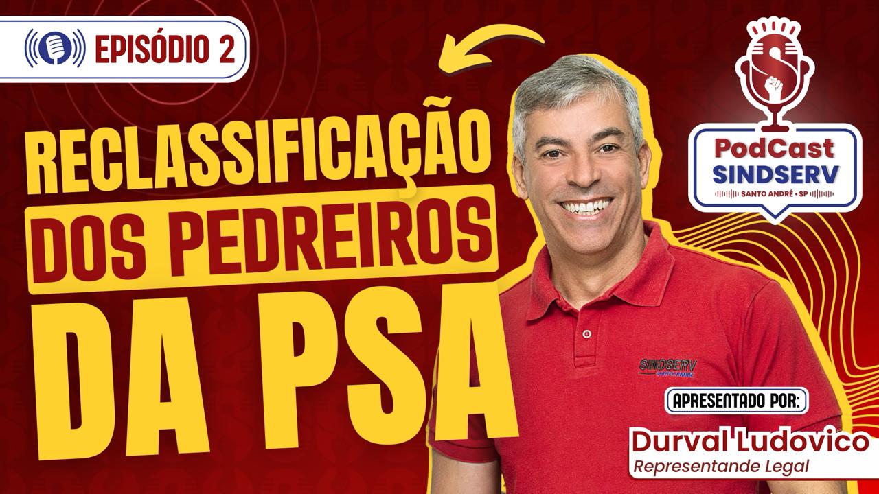 Imagem de Segundo episódio do Podcast do Sindserv Santo André está no ar
