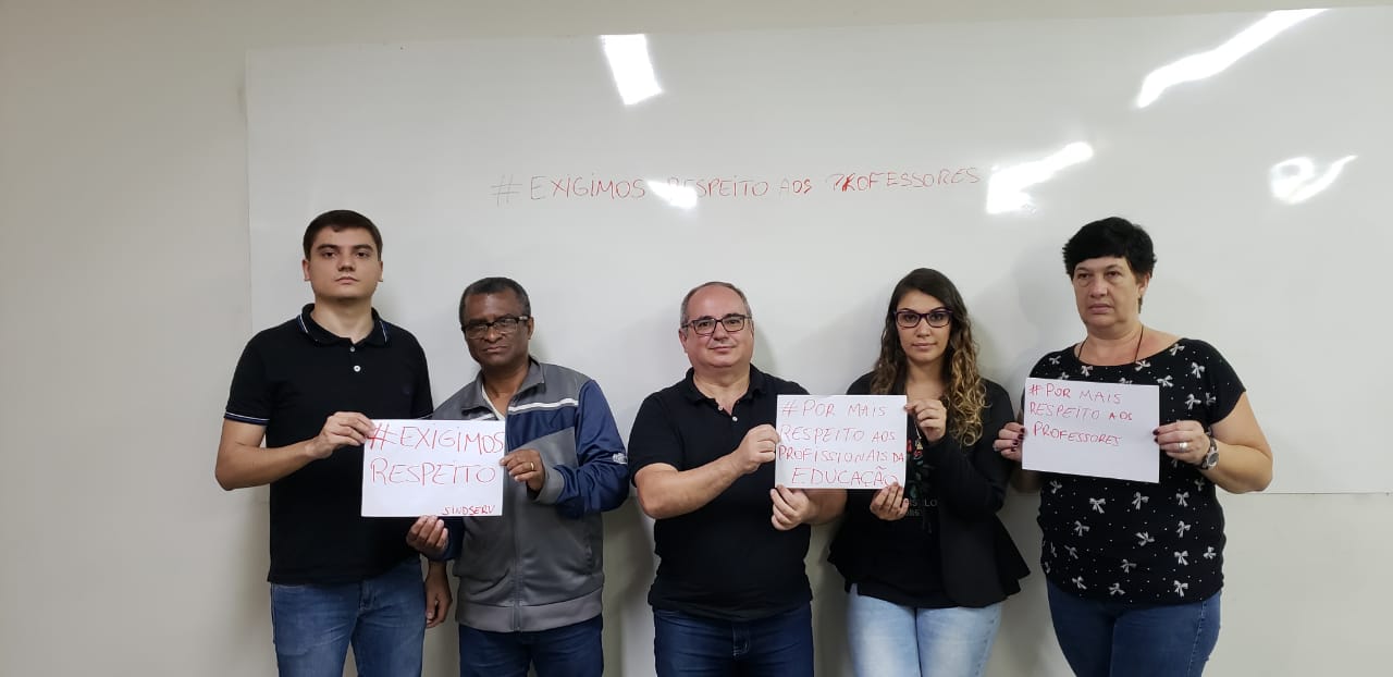 Imagem de #ExigimosRespeito  Sindserv Santo André se solidariza com professora vítima de agressões violentas em grupo no Facebook