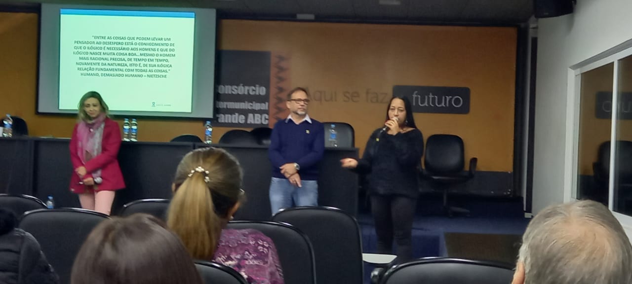 Imagem de  Sindserv Santo André e Consórcio Intermunicipal do Grande ABC unidos no combate a todos tipos de assédio