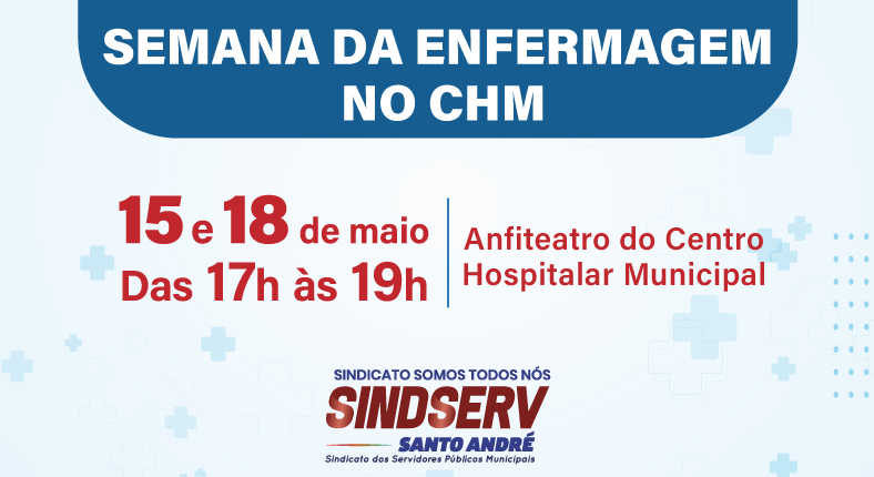 Imagem de  Semana da Enfermagem tem palestra no CHM do Sindserv Santo André