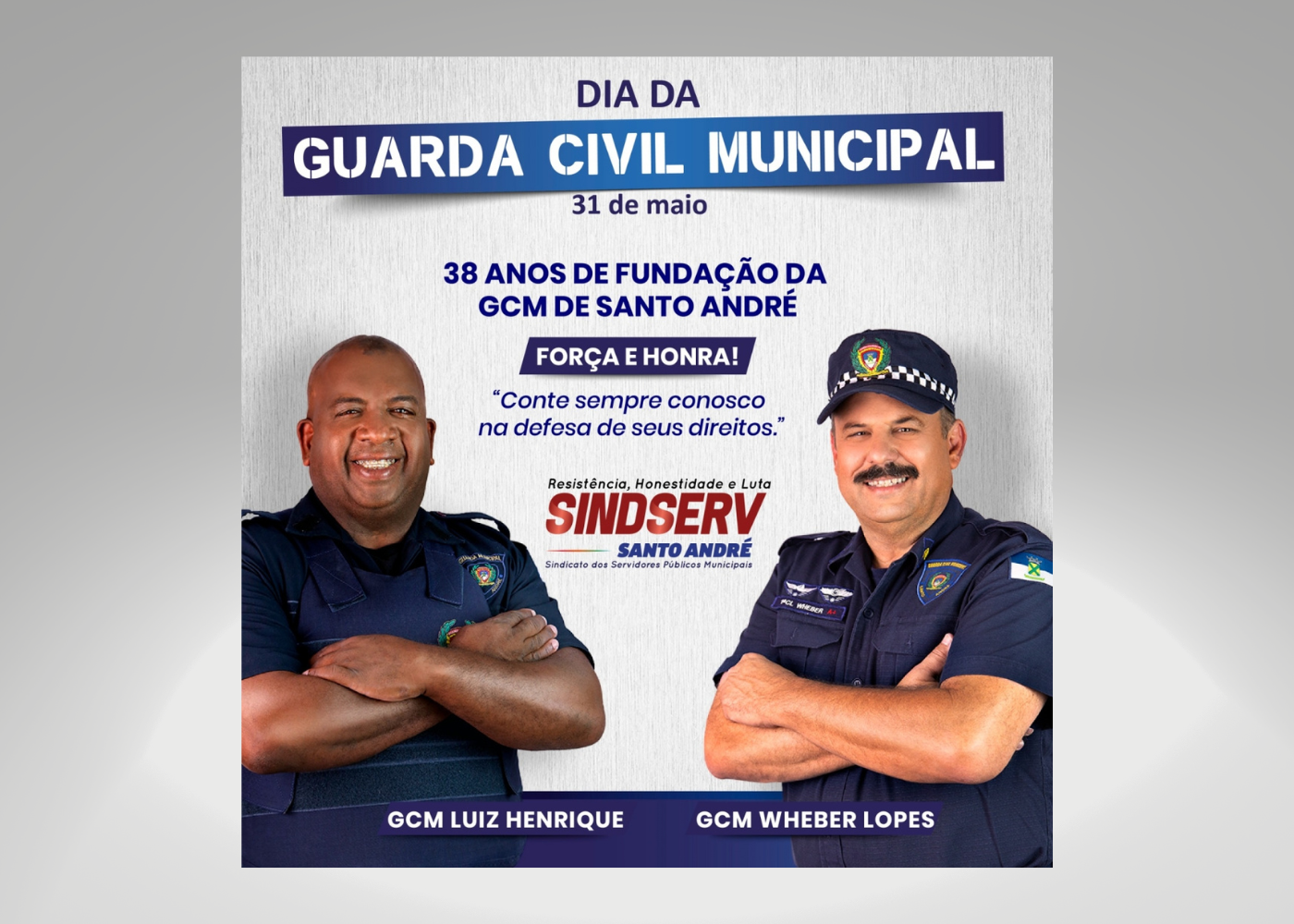 Imagem de Guarda Civil Municipal (GCM) de Santo André completa 38 anos neste 31 de maio