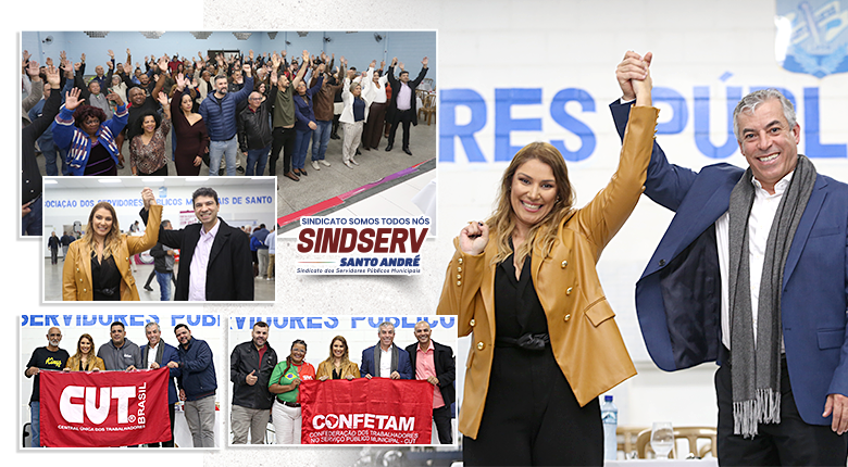 Imagem de Daisy Dias é eleita presidente do Sindserv Santo André