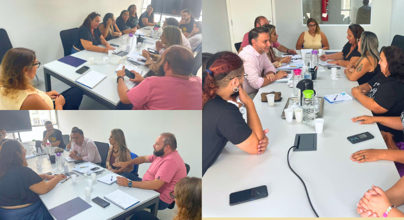 Imagem de  Secretaria de Educação recebe Comissão das (os) ADIs do Sindserv para tratar do enquadramento como professoras da rede