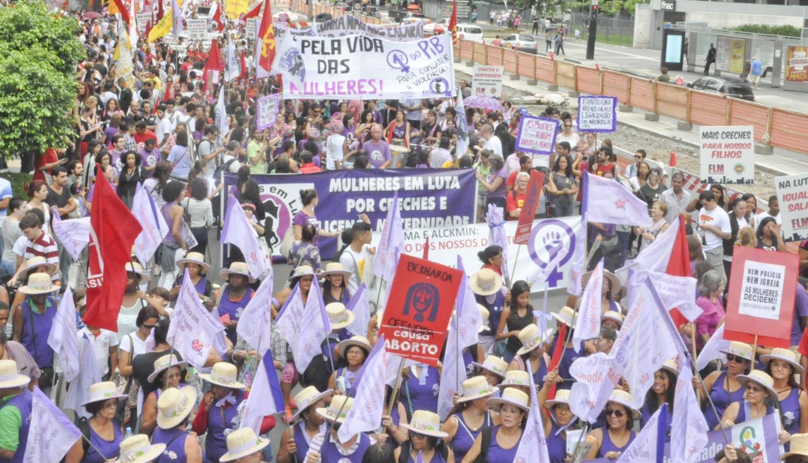 Imagem de É neste sábado: Ato unificado das mulheres acontecerá na Avenida Paulista